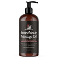 M3 Naturals Arnica Massage Oil with Collagen & Stem Cells – Anti-Cellulite, Fast-Absorbing (8 fl oz)
