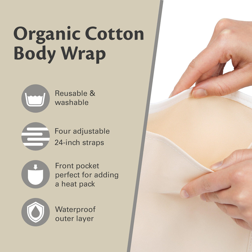 M3 Naturals wrap with durable straps provides secure, adjustable fit.