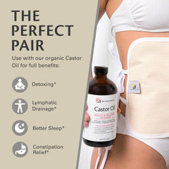 M3 Naturals wrap pocket accommodates hot or cold packs for versatility.