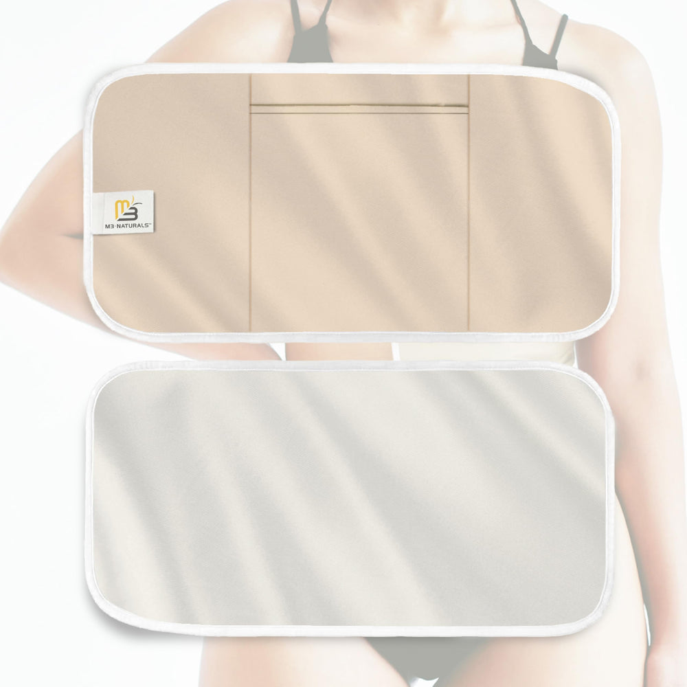 M3 Naturals organic cotton inner layer is washable for easy care.
