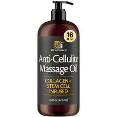 M3 Naturals firming body oil bottle 16oz for long-lasting hydration