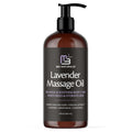 M3 Naturals Lavender Massage Oil with Collagen & Stem Cells – Skin Tightening, Fast-Absorbing Oil (8 fl oz)