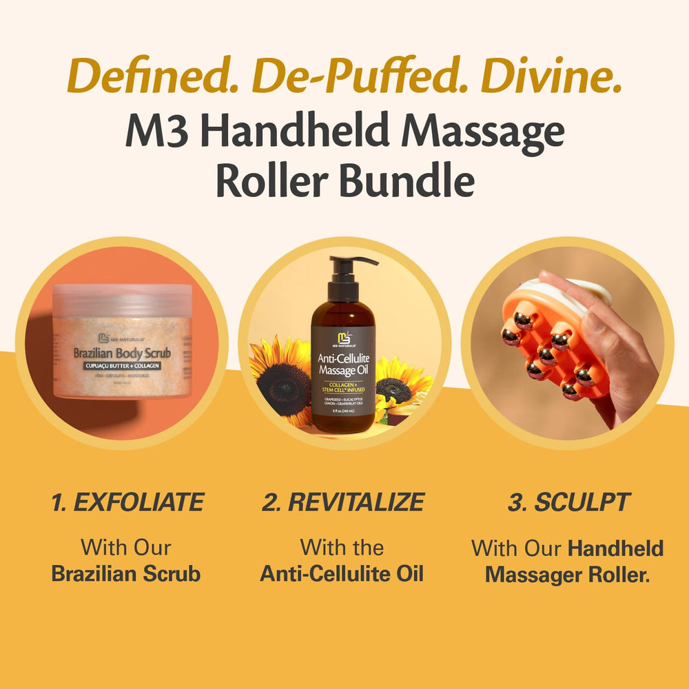 M3 Naturals massager promotes gentle fluid movement and reduced puffiness in everyday use.