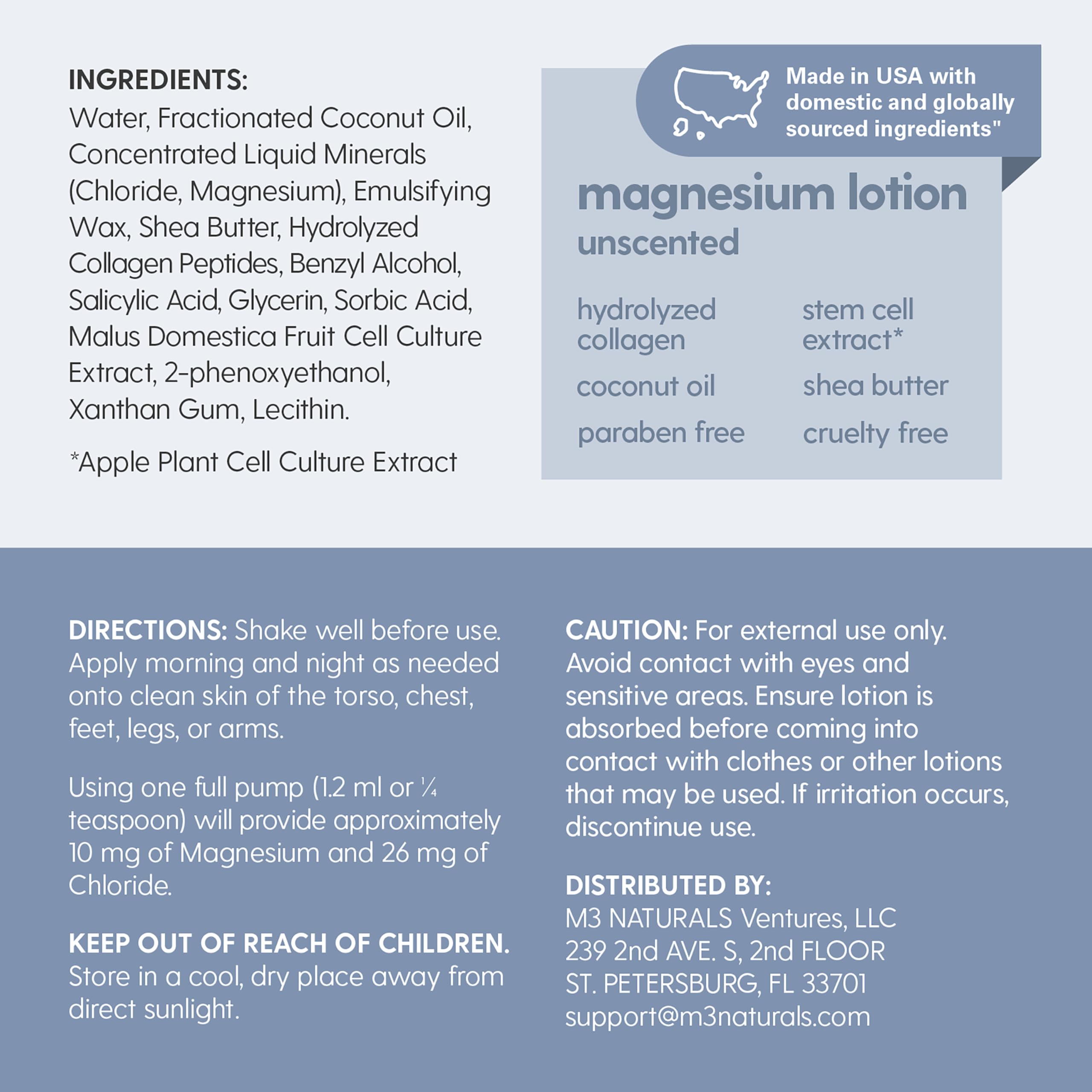 M3 Naturals nighttime routine scene suggesting restful sleep support