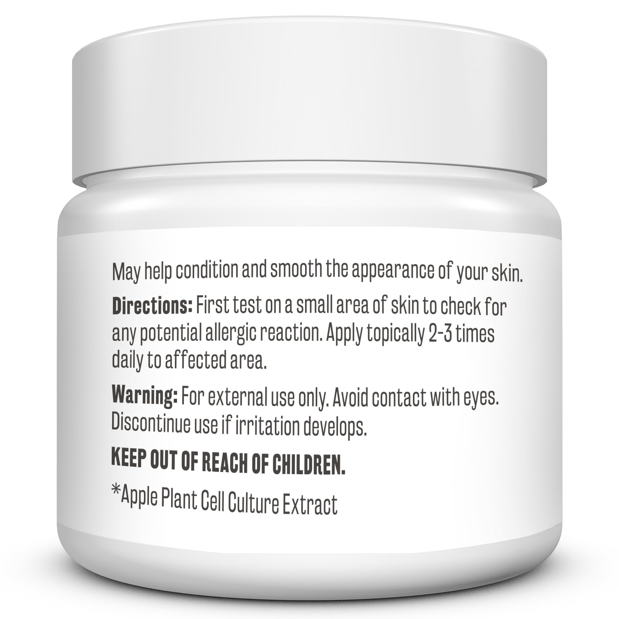 Close-up shows rich, quick-absorbing texture for dry, cracked feet.