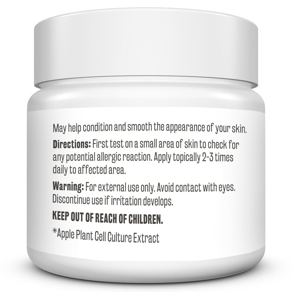 Close-up shows rich, quick-absorbing texture for dry, cracked feet.