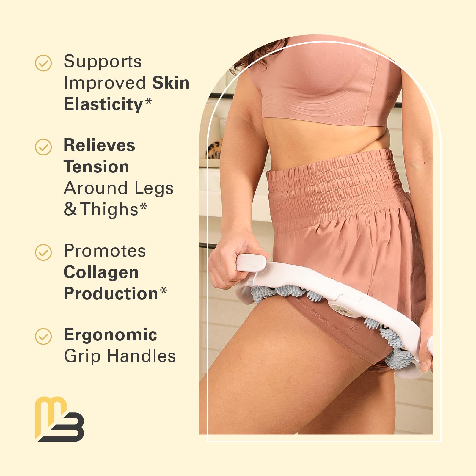 M3 Naturals USA-made ingredients seal indicating quality sourcing