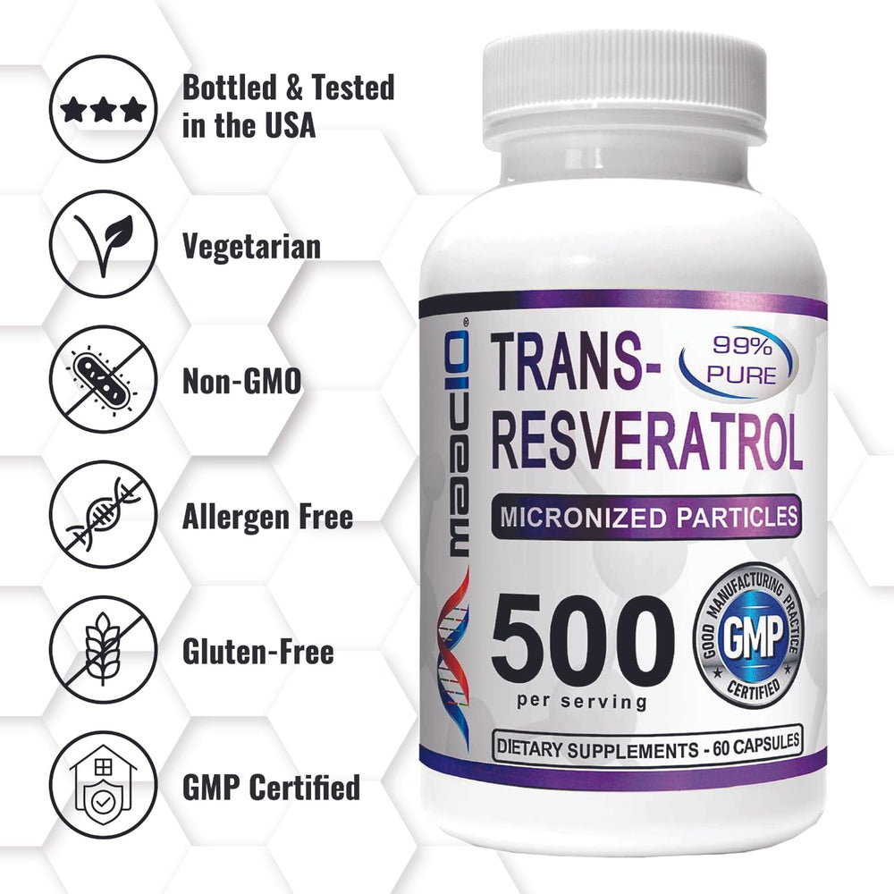 MAAC10 BioPerine boosted formula with resveratrol illustration.