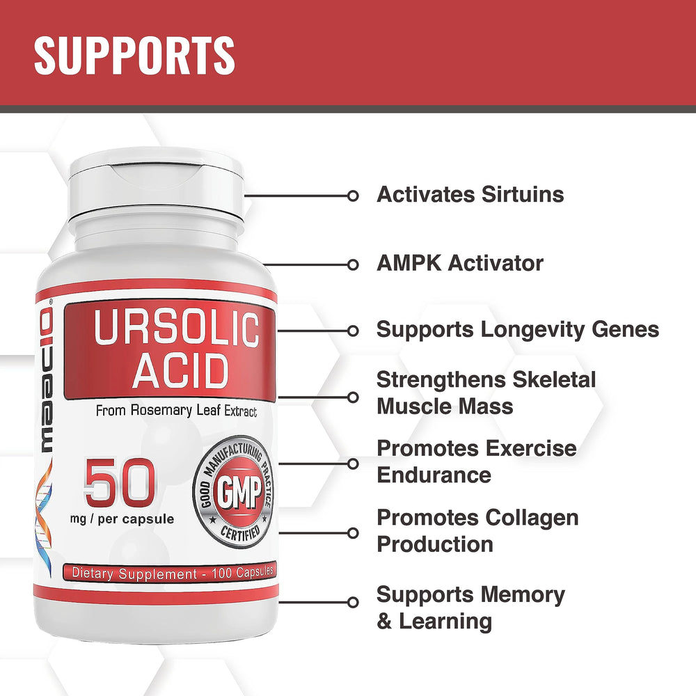 MAAC10 ingredients graphic highlights vegan, non-GMO, gluten-free, allergen-free status.