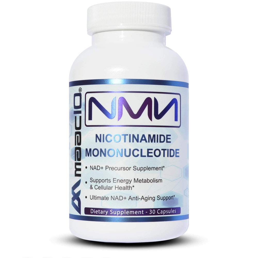 MAAC10 NMN 125mg bottle: convenient daily NAD+ support for vitality.