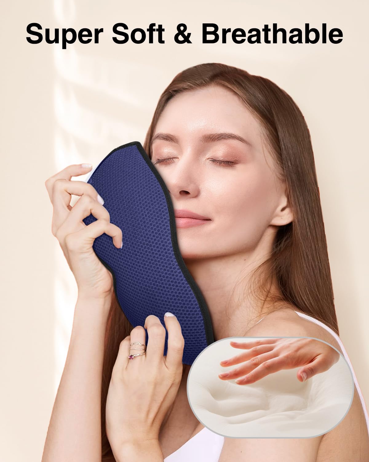MABAO mascarilla sueño, compañera ideal para yoga, viaje y siestas