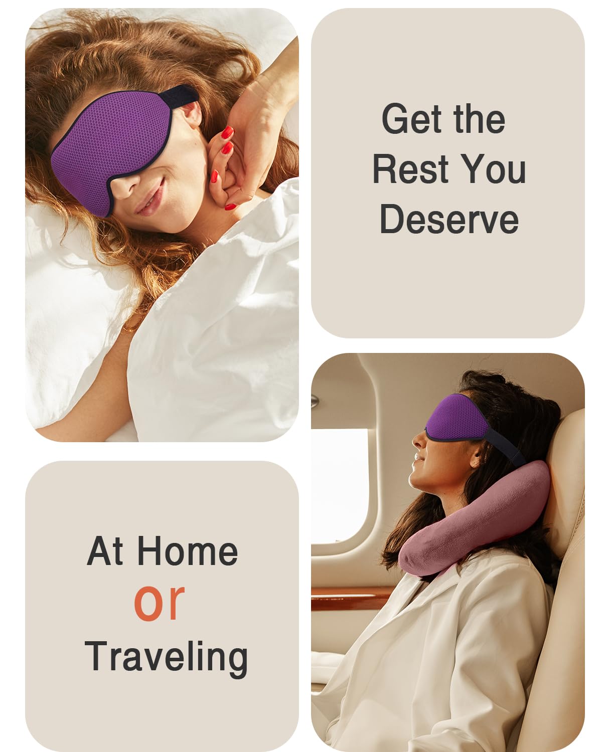 MABAO Ultra-light mask is ideal for nap, office rest, and yoga.