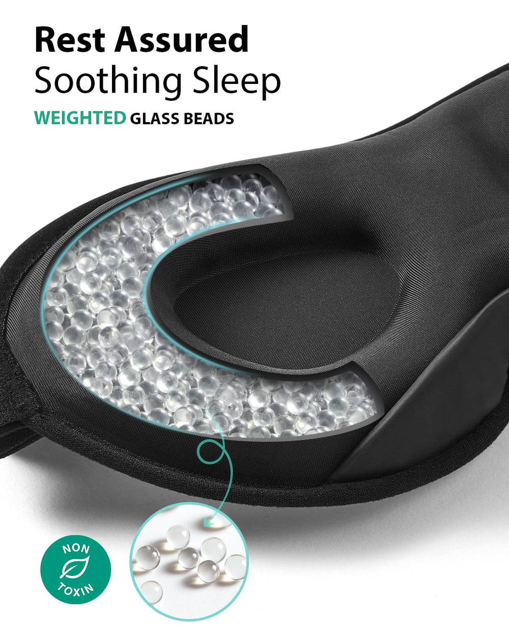 MABAO sleep mask packed for relaxation at home or on the go.