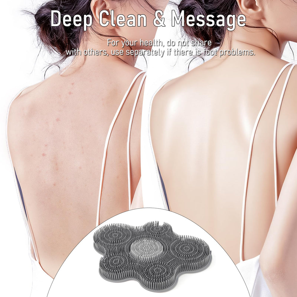 Mabnuby dual-sided massage columns deliver light pressure for comfort.