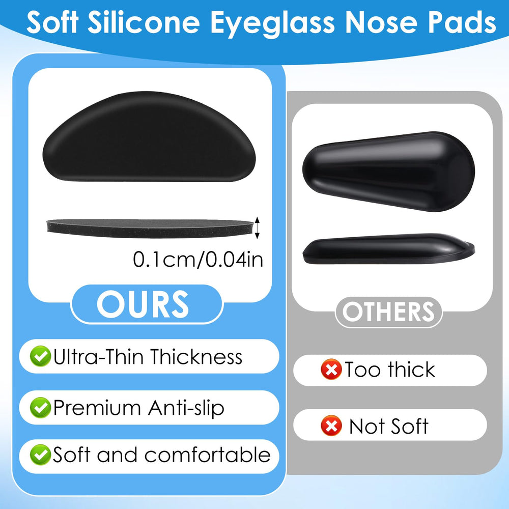 Almohadillas transparentes de Mabor para un ajuste discreto