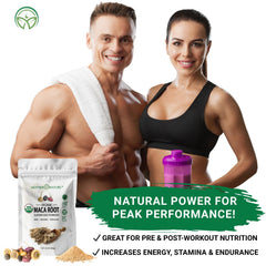 Yellow, red, black maca blend enhances vitality and focus