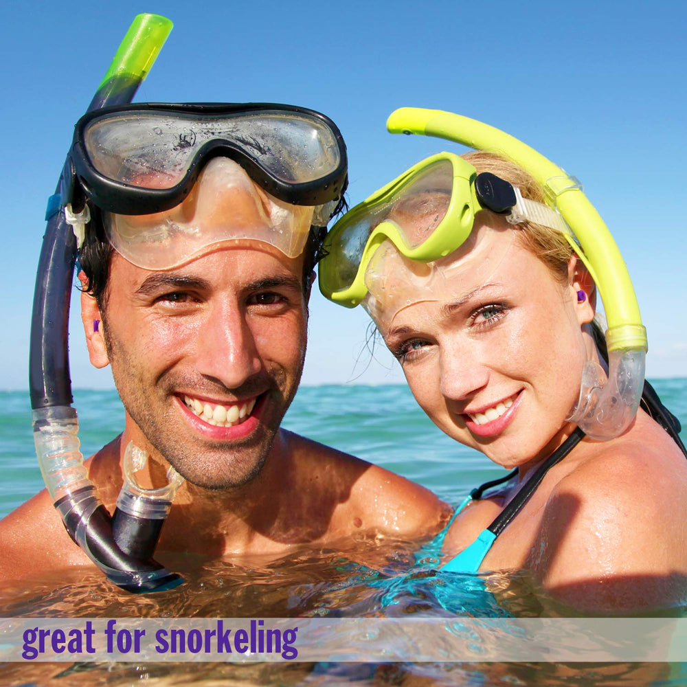 Mack's AquaBlock reusable latex-free silicone earplugs
