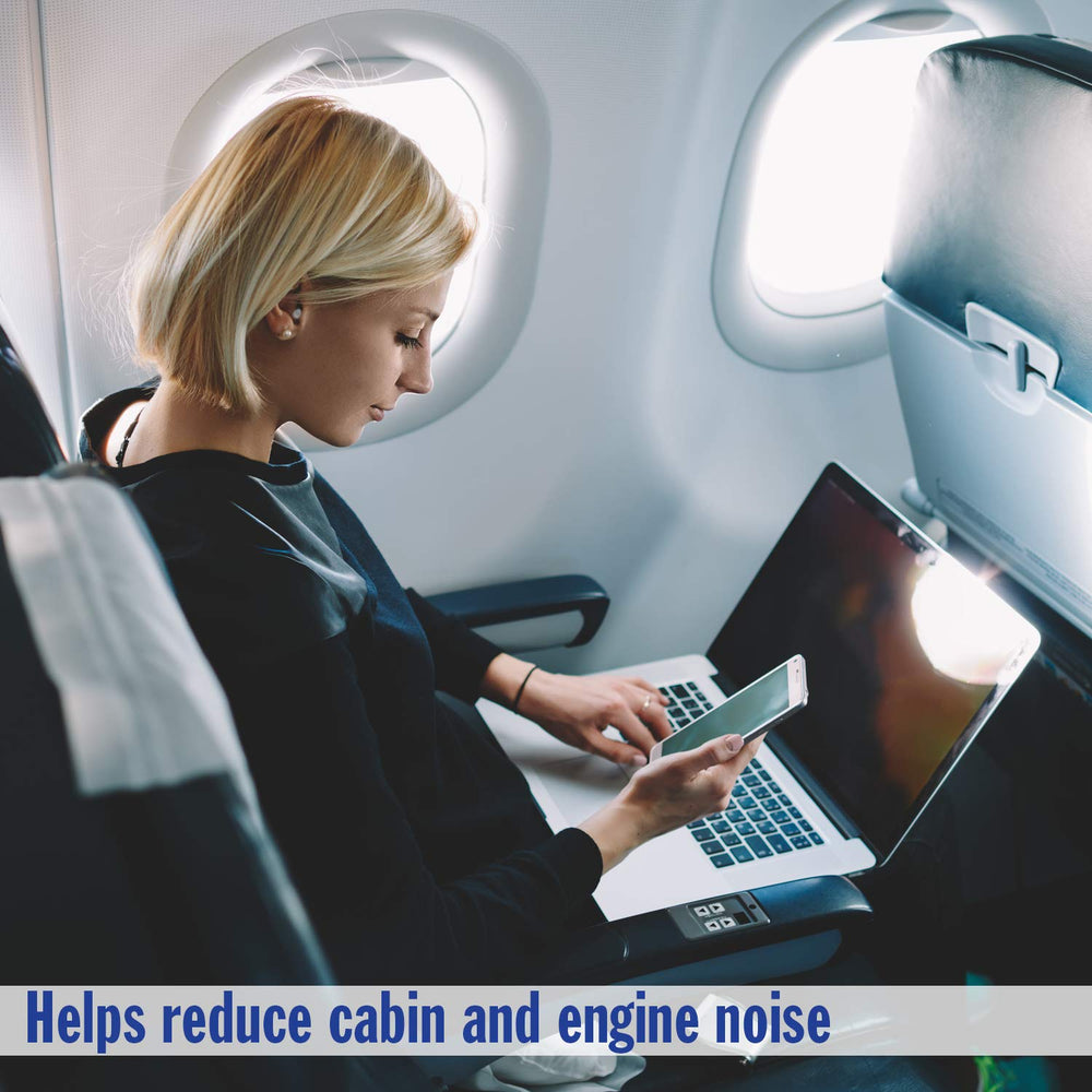 Inflight usage of Mack’s Flightguard earplugs during ascent and descent