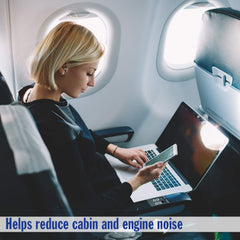 Inflight usage of Mack’s Flightguard earplugs during ascent and descent