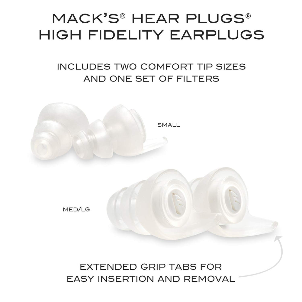 Mack's ear plugs for motorcyclists offering noise reduction and comfort