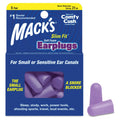 Mack's Slim Fit Soft Foam Earplugs – Small, 5 Pairs, 31 dB NR, USA Made