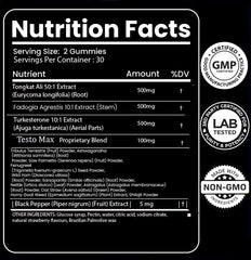Macro Vital gummies closeup highlighting chewy texture for easy daily use.