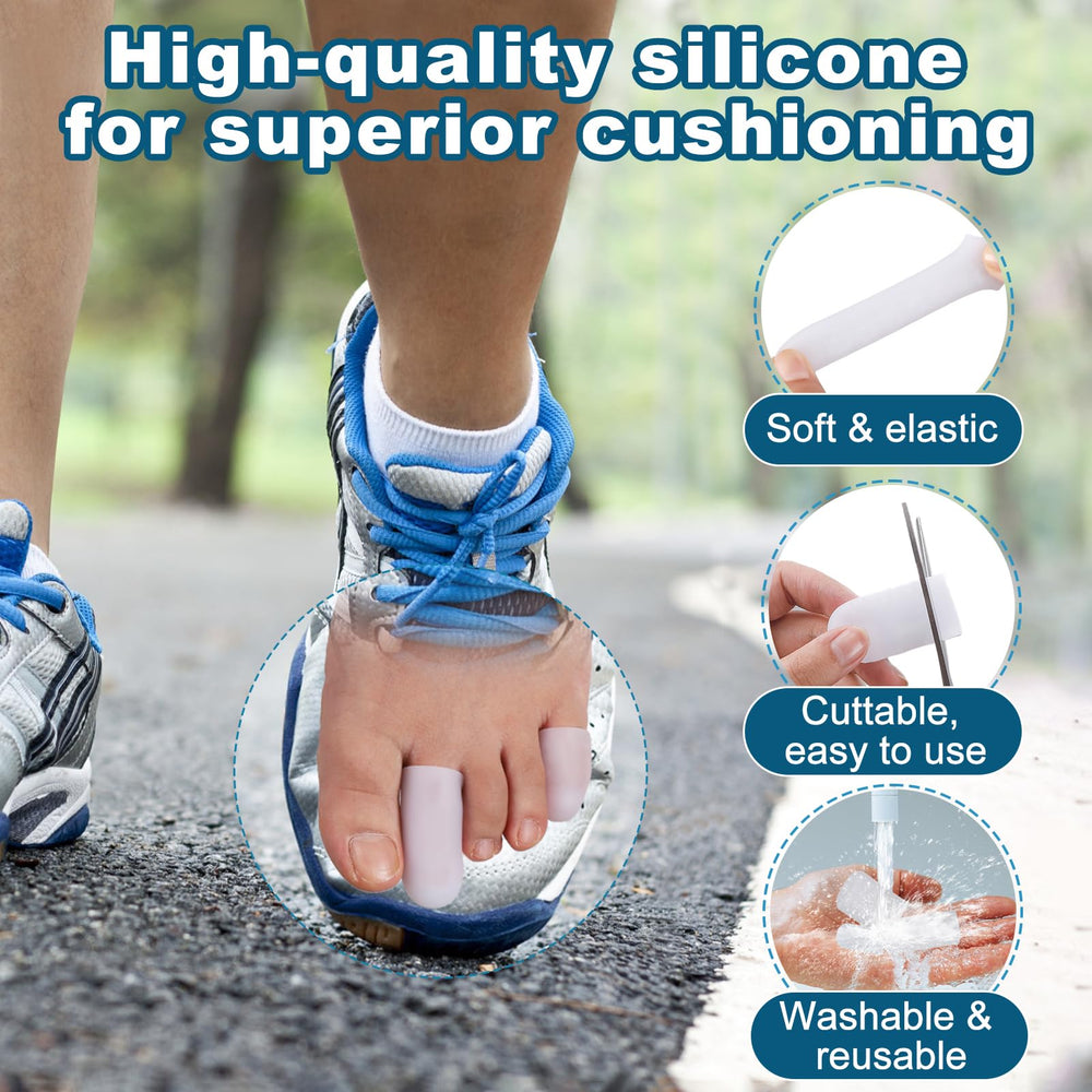MADHOLLY washable reusable toe protectors stay fresh