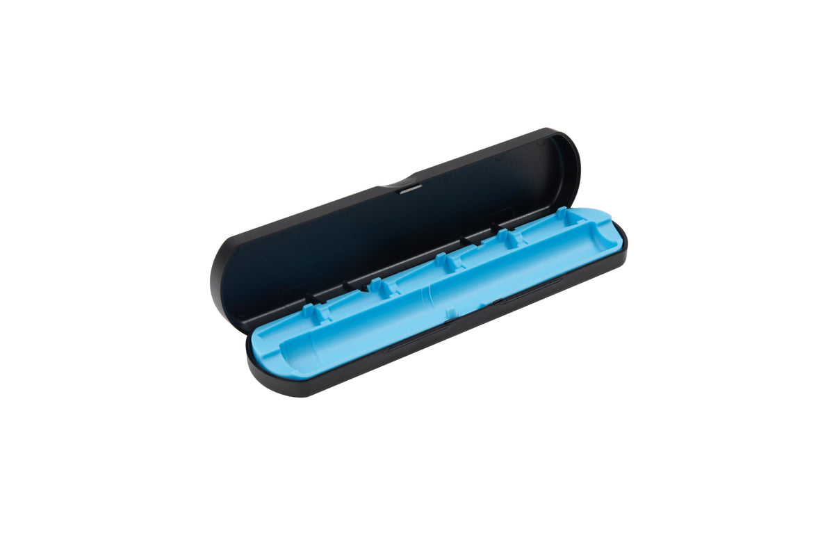 MadiaBox insulin-pen-case closeup illustrates durable protection for pens.