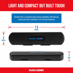 MadiaBox water-resistant-shell protects contents in varying conditions.