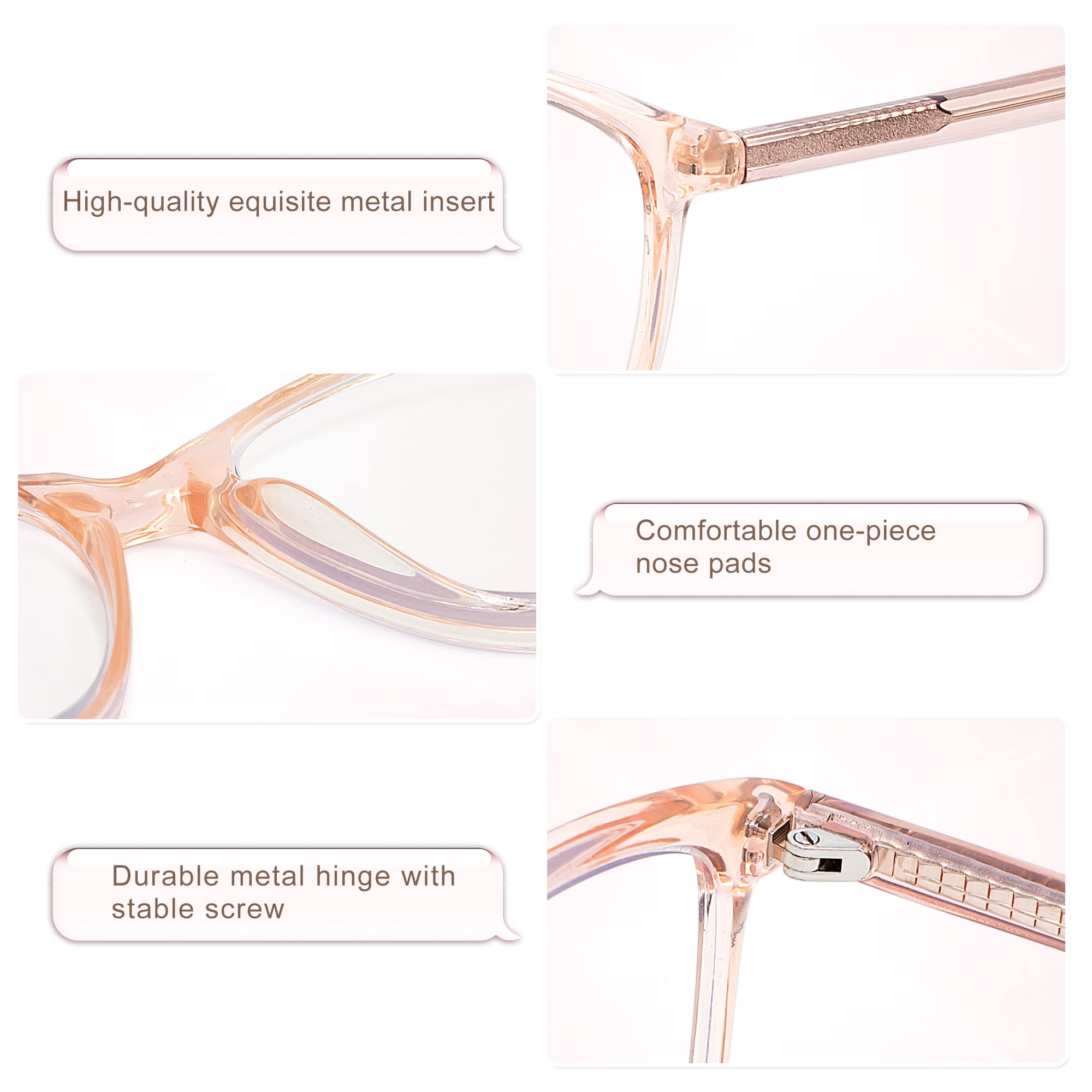 Madison Avenue lightweight TR90 frame with temple inserts for daily wear