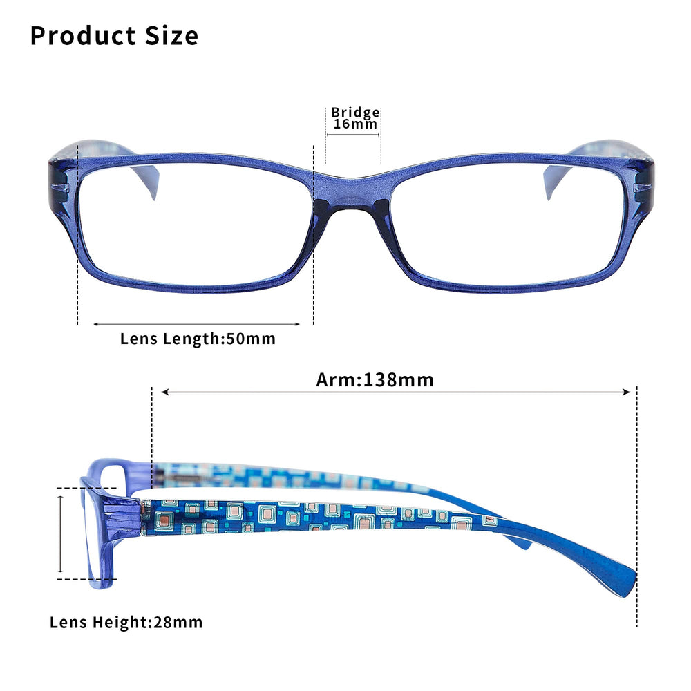Madison Avenue dimensions diagram shows lens and temple measurements for fit.