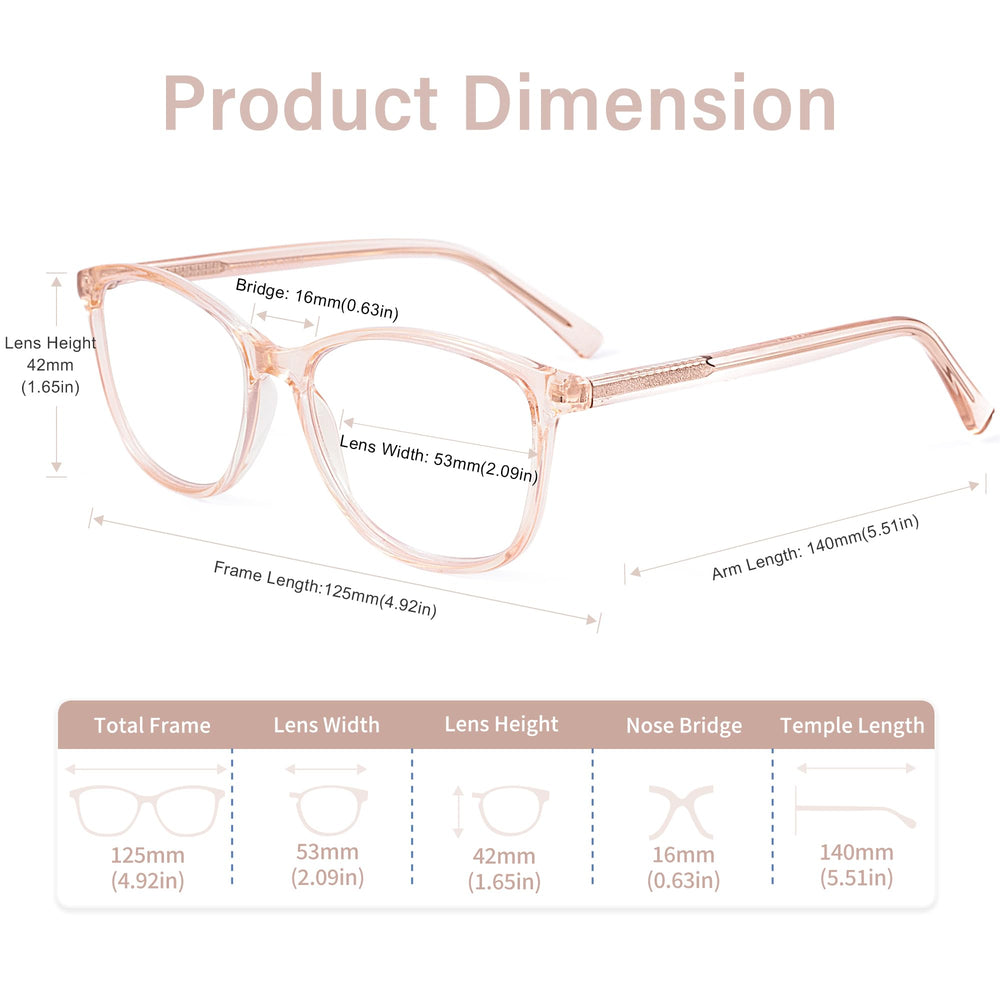 Madison Avenue Square transparent brown frame shown for versatile styling