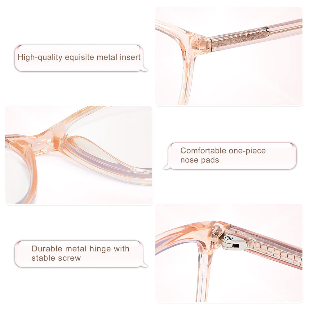 Madison Avenue anti-glare lenses reducing screen reflections during work