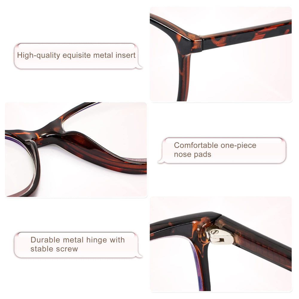Close-up of temple metal inserts on Madison Avenue vintage glasses for refined durability.