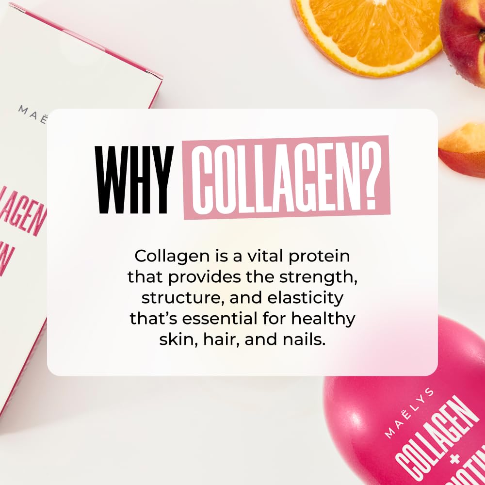 MAELYS dropper dispensing liquid collagen for easy dosing.
