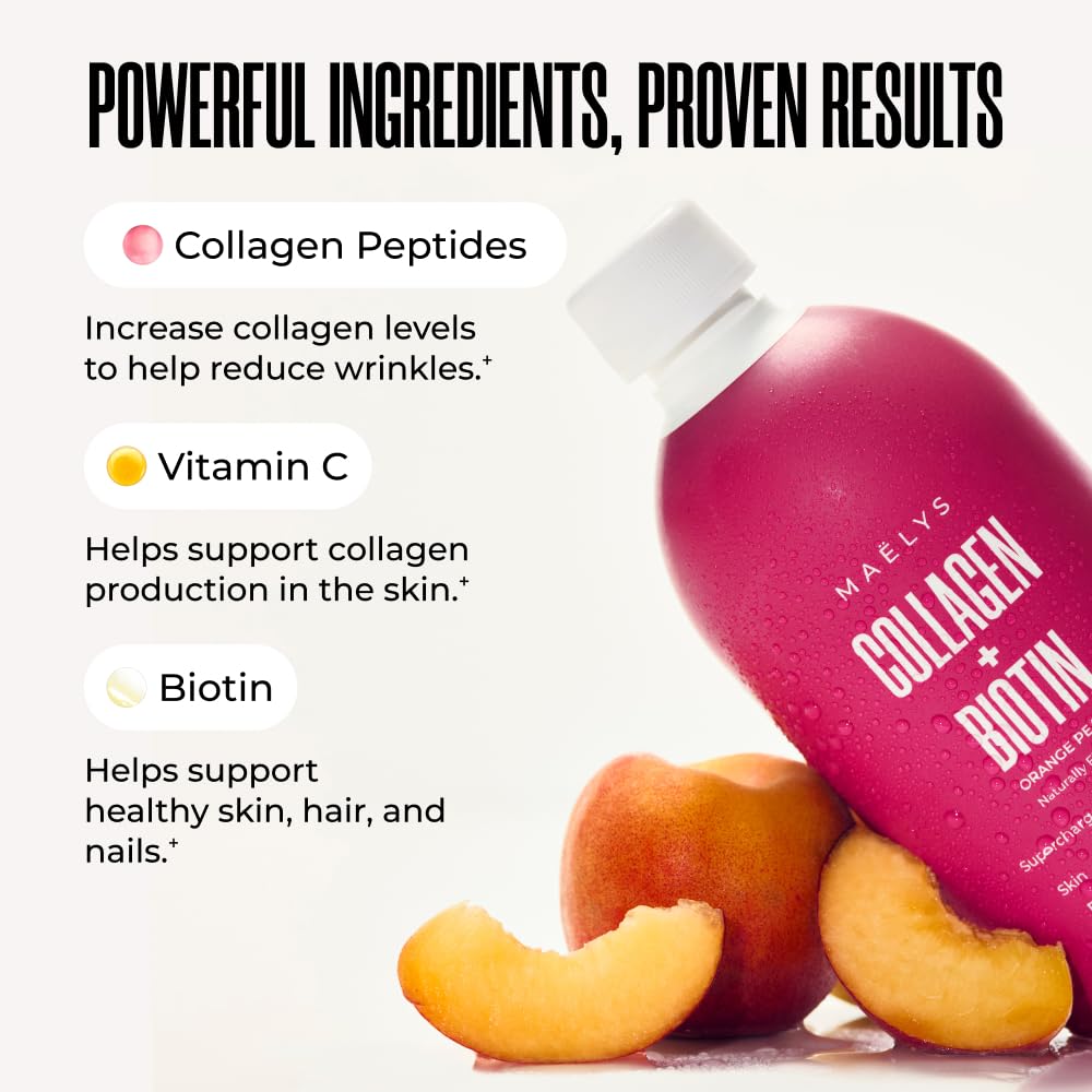 Woman preparing MAELYS liquid collagen as part of her morning routine.