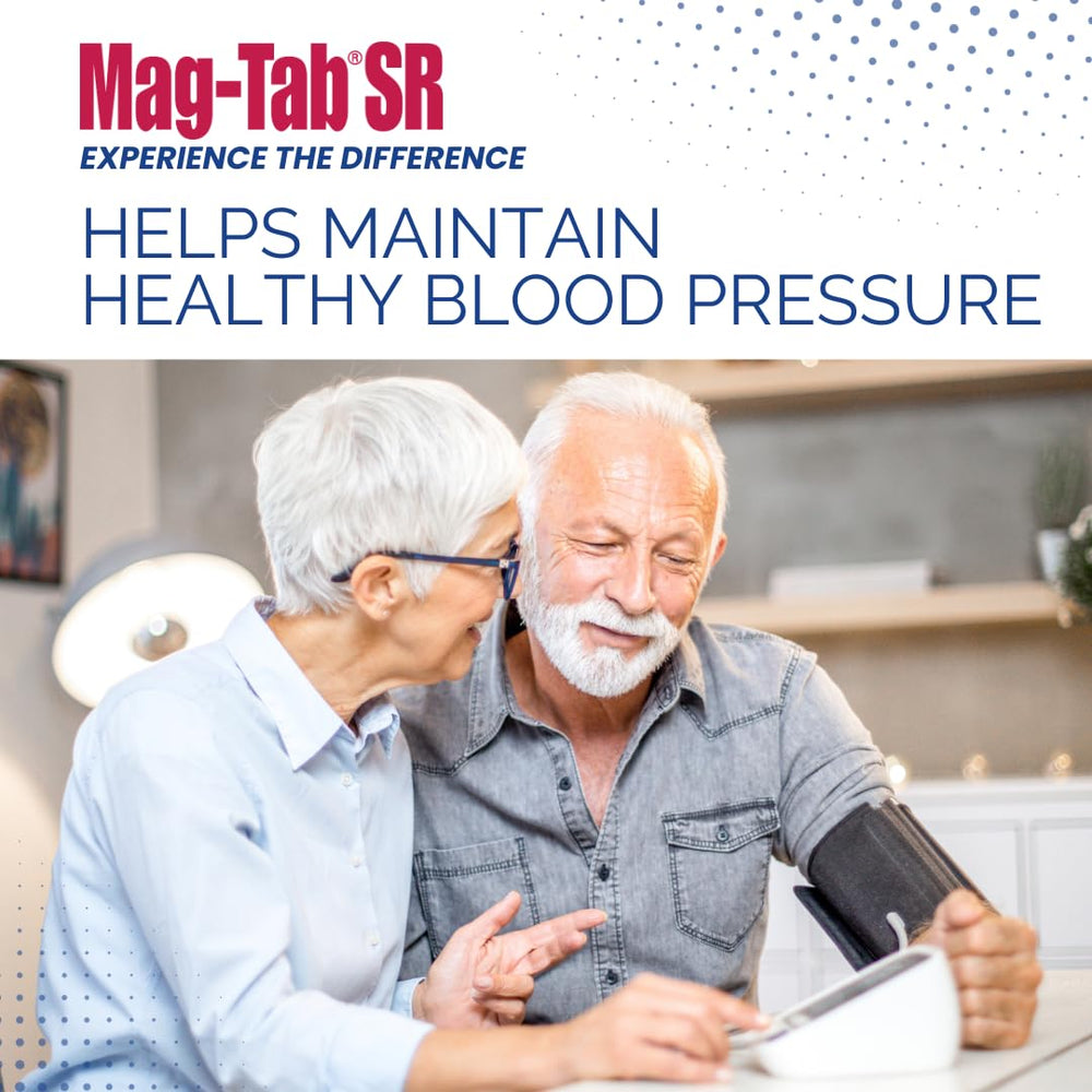 A doctor-recommended MAG-TAB SR concept emphasizes trusted guidance.