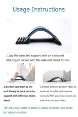 Magic Back Support multi-use back massager for bed, chair, and car comfort.