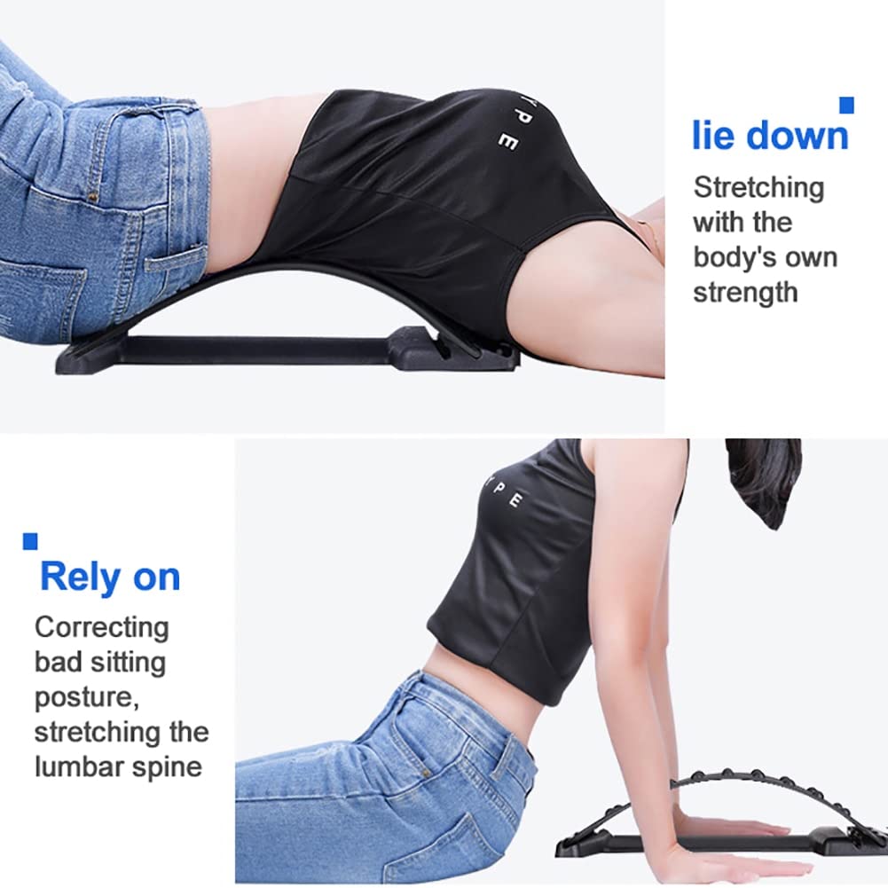 Magic Back Support stretch-session in a comfortable home routine