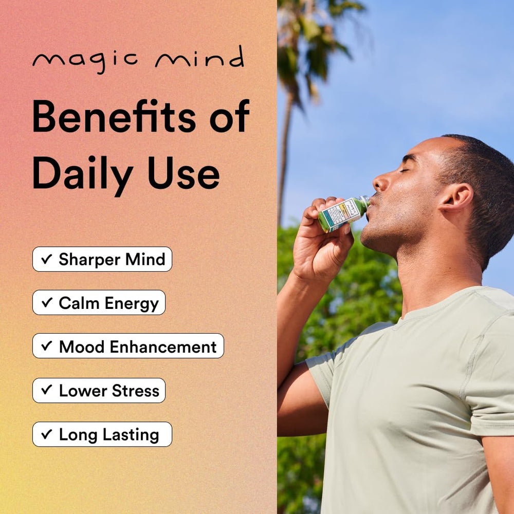 Magic Mind 30-pack box - convenient daily shots for consistent routine.