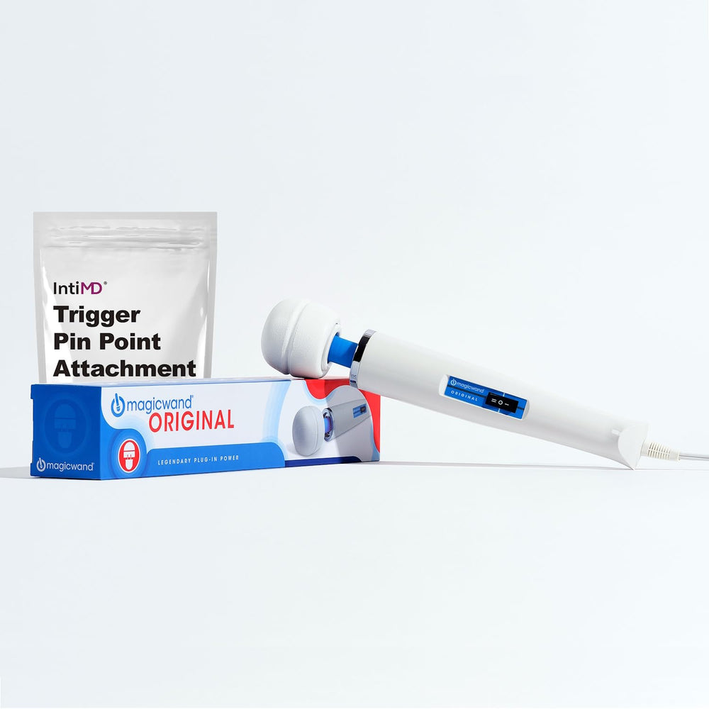 Magic Wand Original Massager front view for targeted neck and shoulder relief.