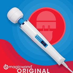 Magic Wand Original Massager side view showing dual-speed power options.
