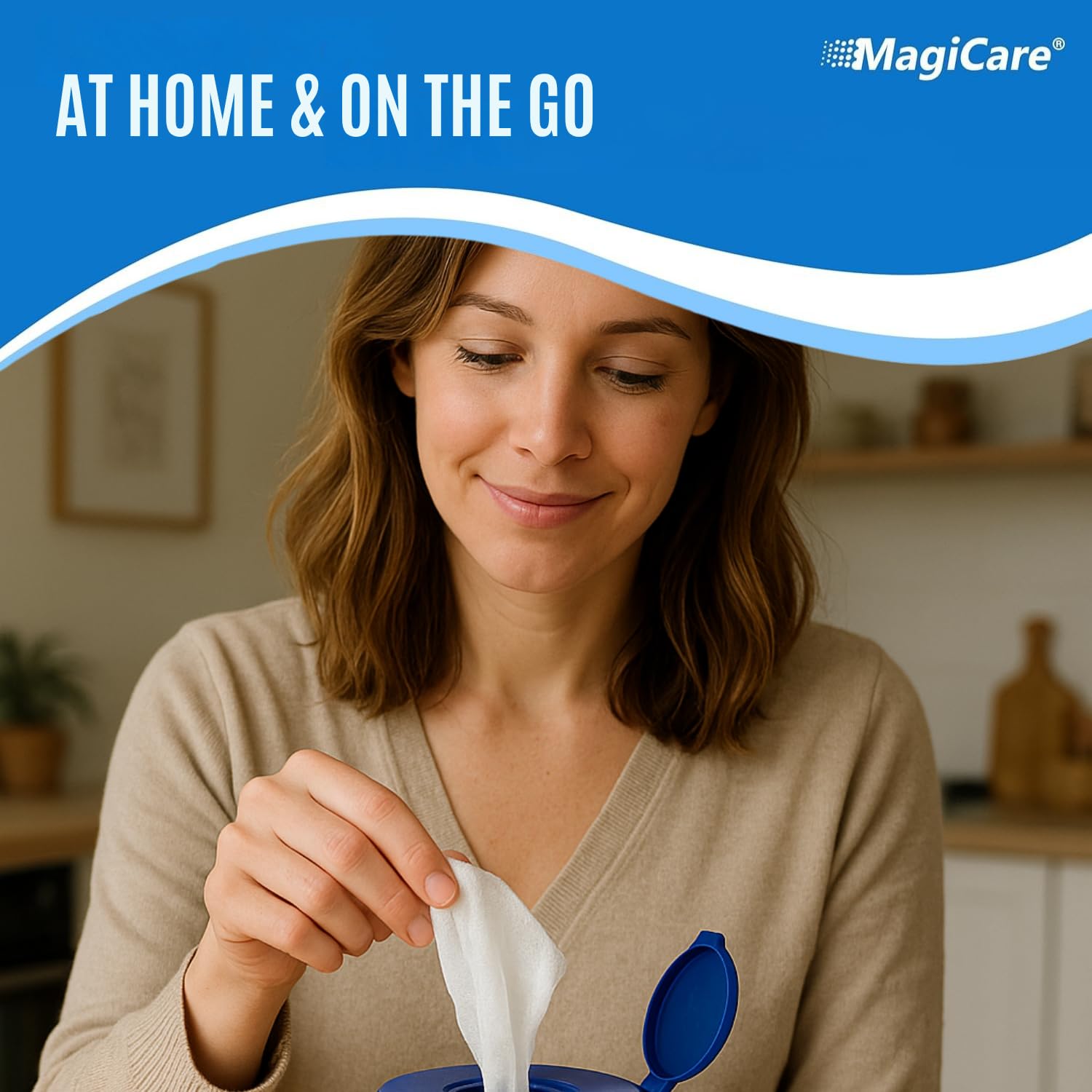 MagiCare fragrance-free design minimizes irritation for sensitive skin