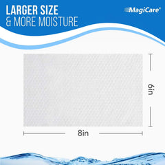 MagiCare moisture-rich wipes with 45g weight for thorough coverage