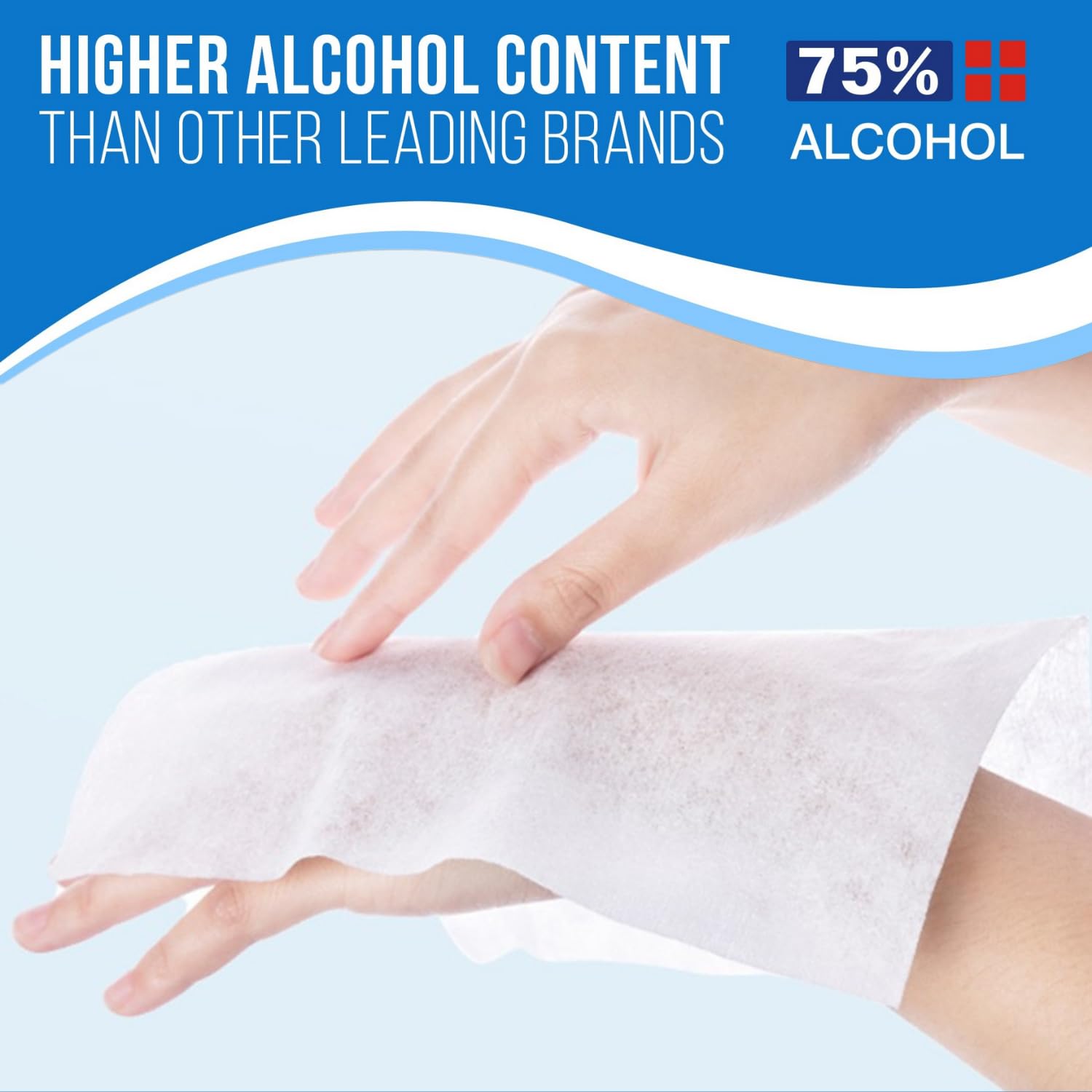 MagiCare unscented wipes, 6x8 inches, gentle cleaning without fragrance