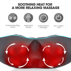 MagicMakers massager nodes close up showing large and small nodes for kneading