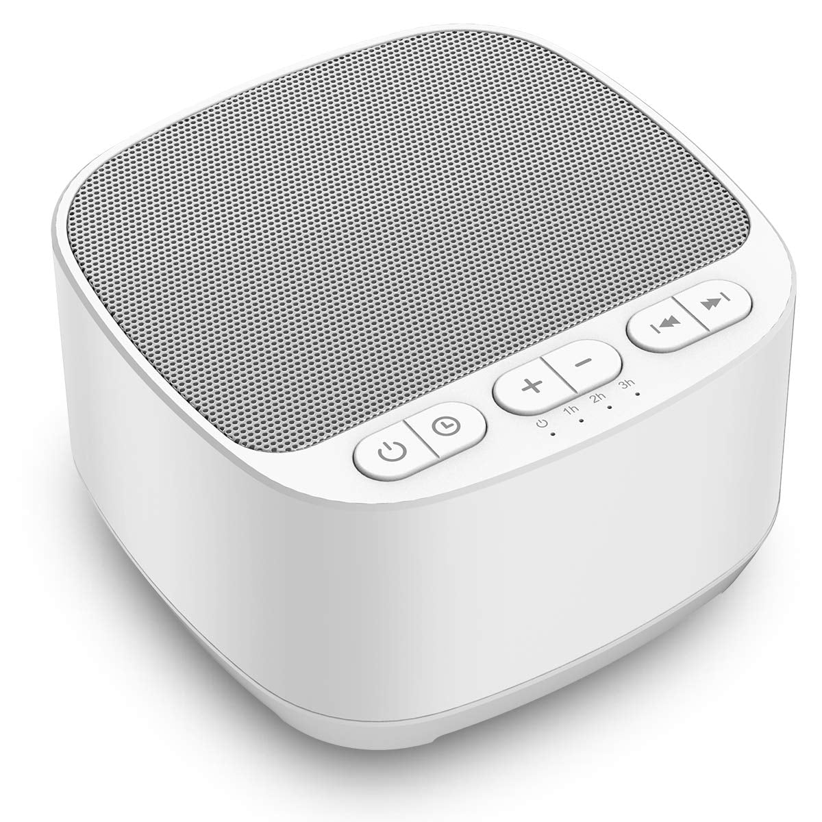 Magicteam Sleep Sound Machine front view showing compact nightstand design