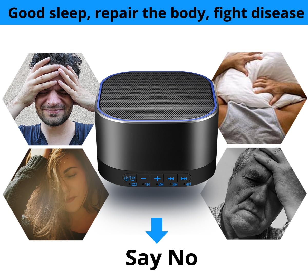 Magicteam white noise machine memory function recalls last settings