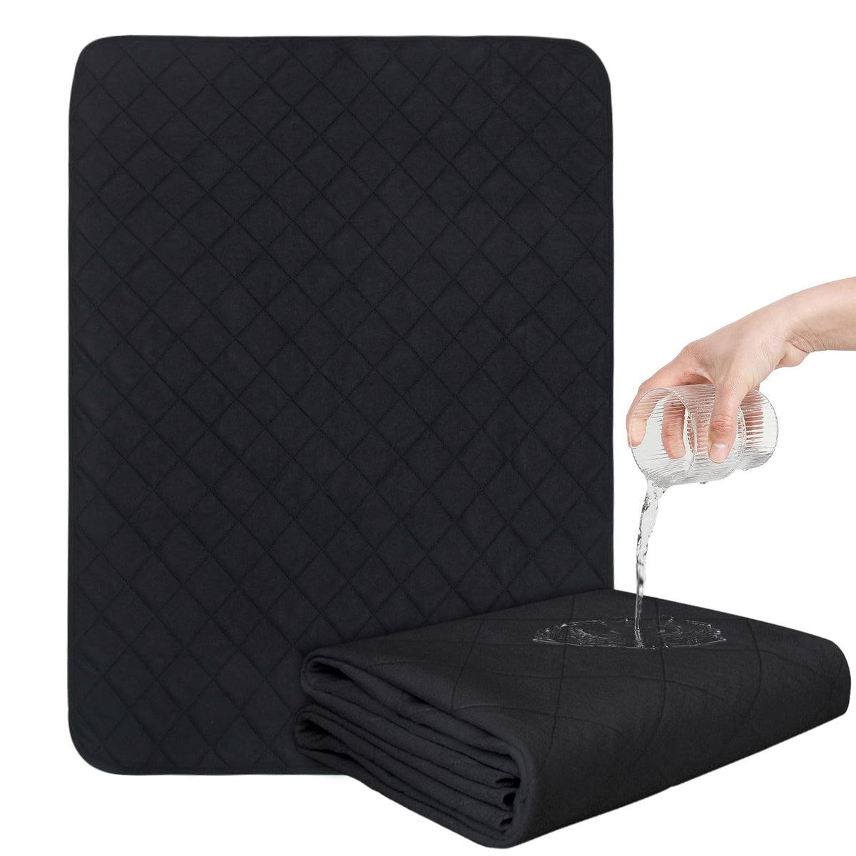 Magik & Kover washable bed pad 24x36 protects bed sheets and stays dry