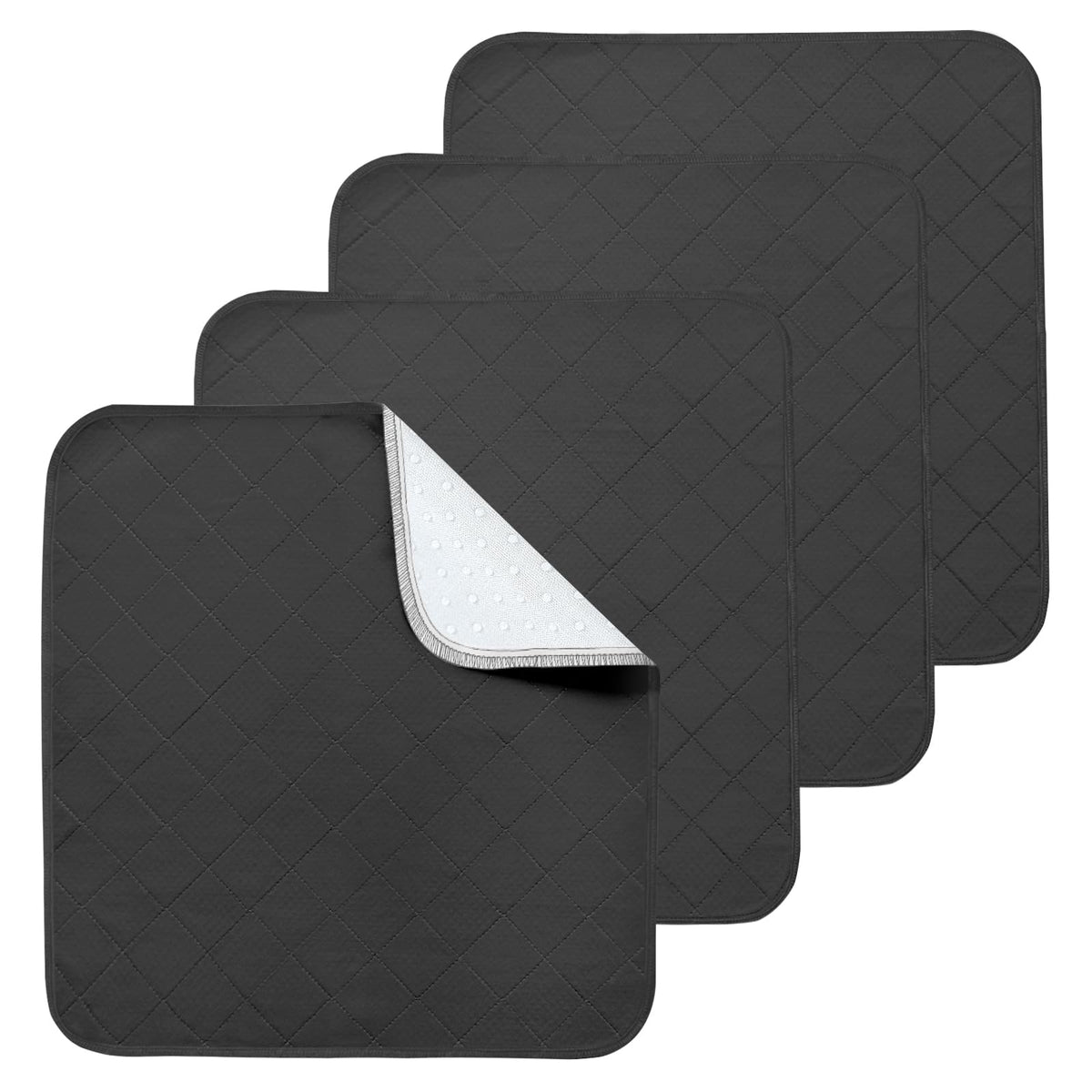 Magik & Kover waterproof chair pad flat lay 22x21 four-pack protection.